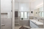 "Traumhaftes, freies Apartment mit Balkon und Einbauküche im Winsviertel" - Badezimmer